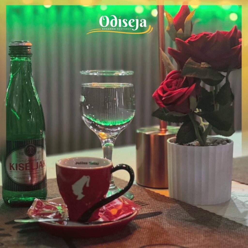 Bosanska ćeif kafa sa rahat lokumom
